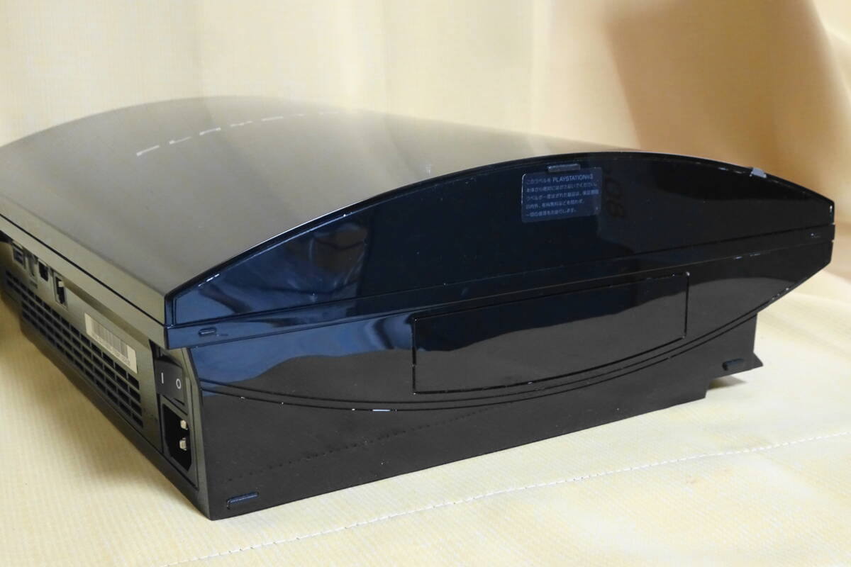 PS3 本体 80GB ブラック SONY PlayStation3 CECHL00 初期化済 動作品 プレステ3_画像5