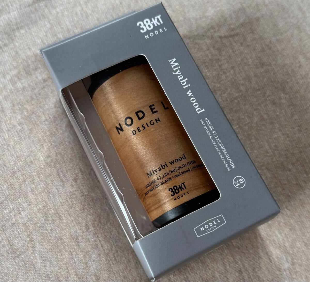 新品 Nodel Design 38explore 38灯 MIYABI wood サテン