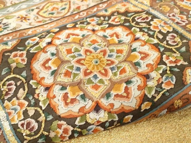 ♦︎きもの結♦︎六通柄袋帯 唐織 正倉院文様 金糸 正絹♦︎10 楽天市場】正倉院 袋帯の通販 ♦︎きもの結♦︎六通柄袋帯