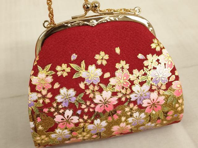 平和屋本店[]七五三　和装小物セット　舞桜文　箱付き　逸品　AAAU5252ja_画像4