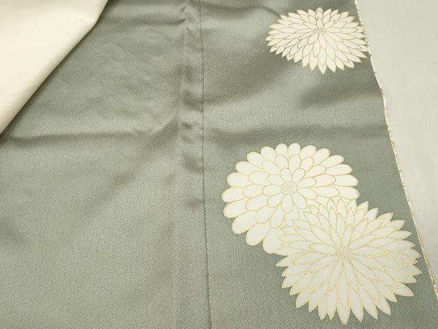 平和屋着物■豪華色留袖 駒刺繍 菊尽くし 乱菊 金彩 正絹 逸品 DAAW8735qa_画像7