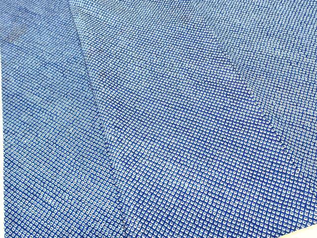 平和屋着物■大変加工の良い総絞り小紋 正絹 逸品 DAAX1433opの画像4