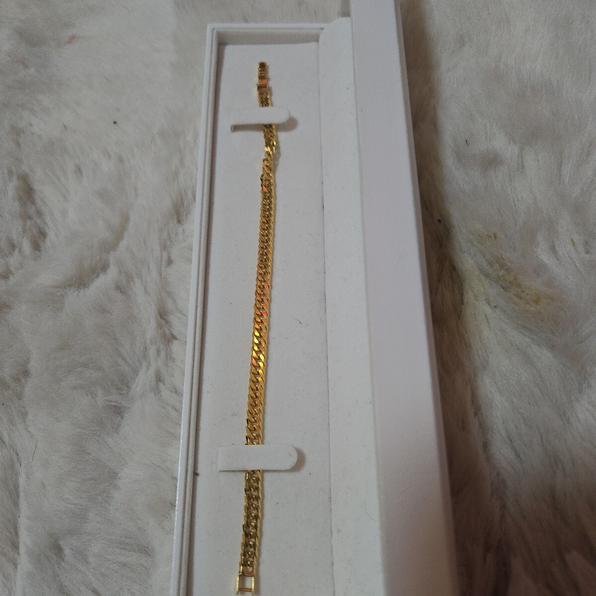 K24 純金 6面貴平ブレスレット 20g 20cm 刻印入り GINZA TANAKA ゴールド