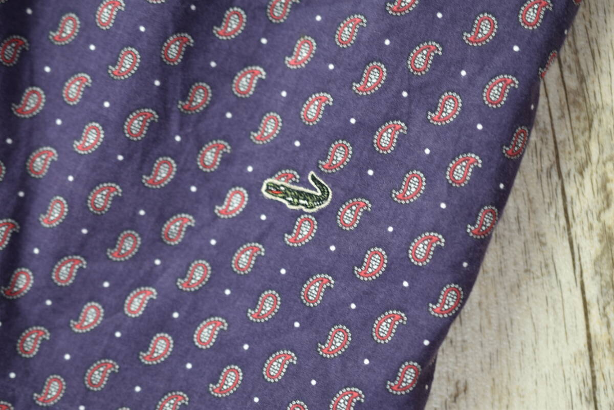 クロコダイル CROCODILE ペイズリー柄ブラウスシャツチュニック サイズL 秋色?