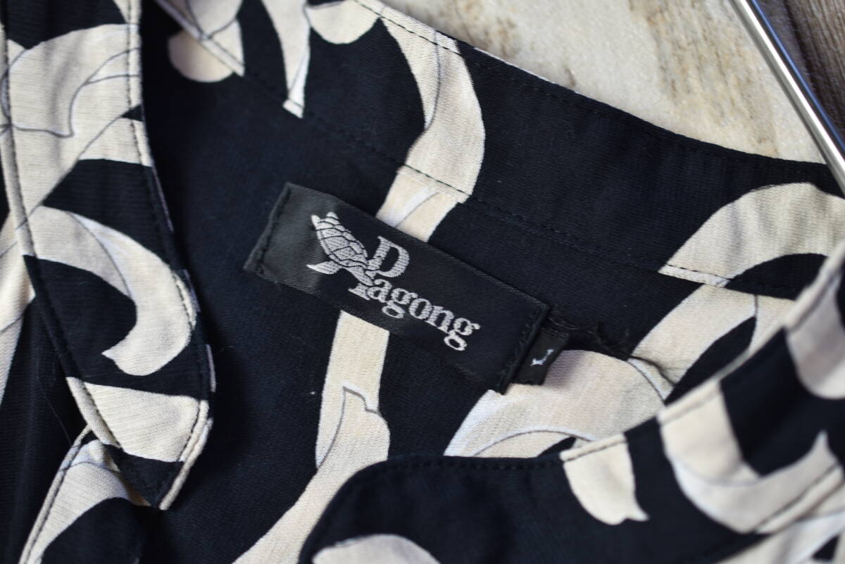 Pagong パゴン 彼岸花柄チュニックカットソー サイズL