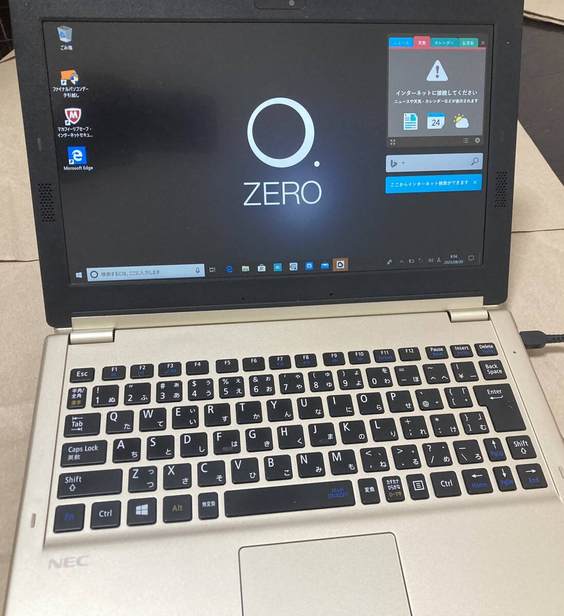 【中古】NEC LAVIE Direct HZ PC-GN11S56GA ノートパソコン ノートPC モバイルPC【送料無料】_画像1