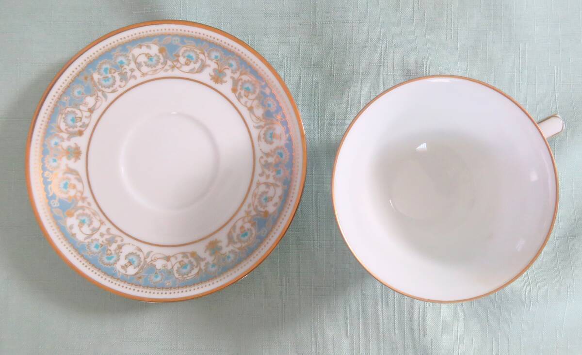 2902セ◆美品 ノリタケ POLONAISE ポロネース ペア カップ&ソーサー◆_画像3