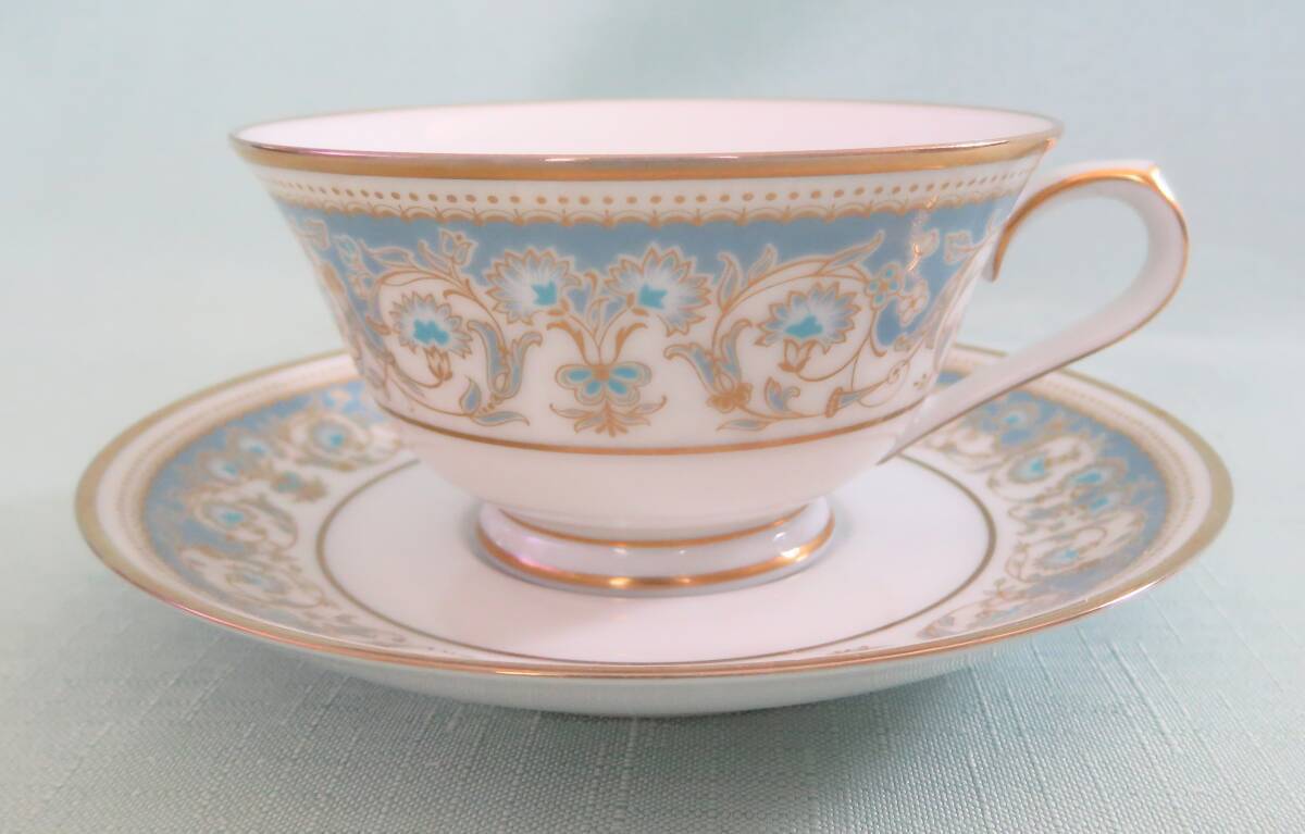 2902セ◆美品 ノリタケ POLONAISE ポロネース ペア カップ&ソーサー◆_画像2