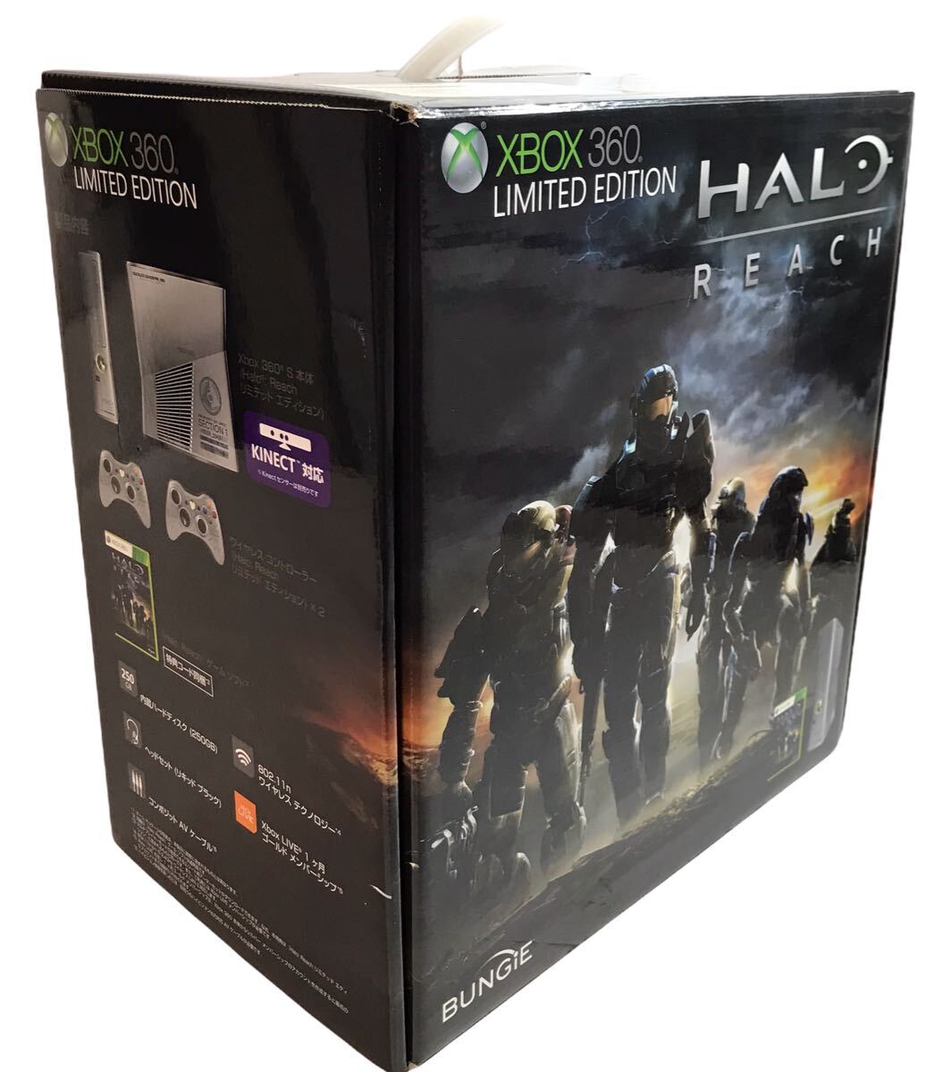 xbox360 本體　ヘイロー リーチ Xbox 360 Halo: Reach リミテッド エディション 250GB 