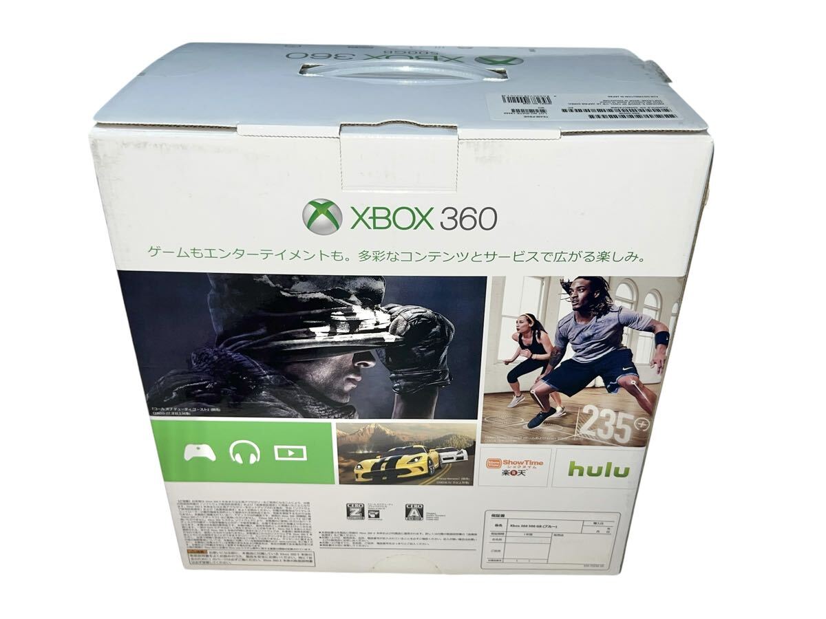 稀少品　Xbox360 本體　500GB ブルー