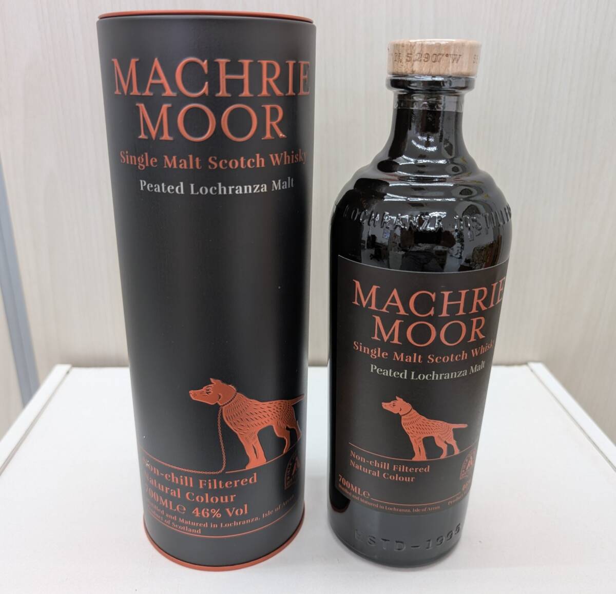 アラン マクリムーア ノンチルフィルタード ピーテッド 700ml 46% 箱付