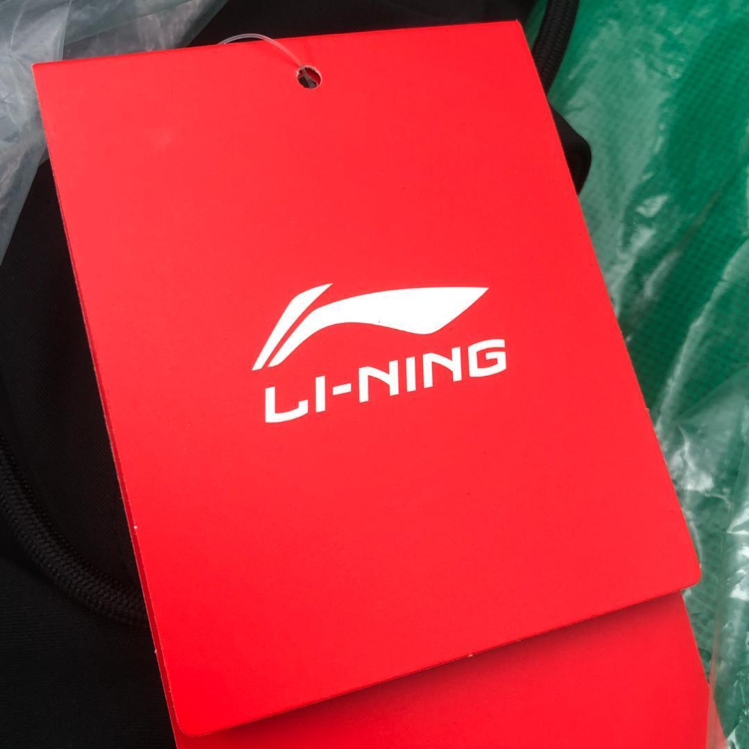LI-NING（リーニン）ウォームアップ ジャケット　レディース　XS　ブラック★新品 送料無料★バドミントン ウェア パーカー 5711316_画像9