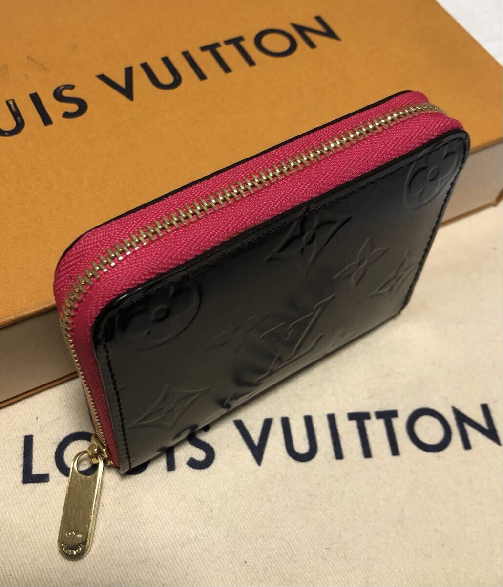 【美品】鑑定済み/ルイヴィトンLVヴェルニコインパース／シリアル番號TH3009