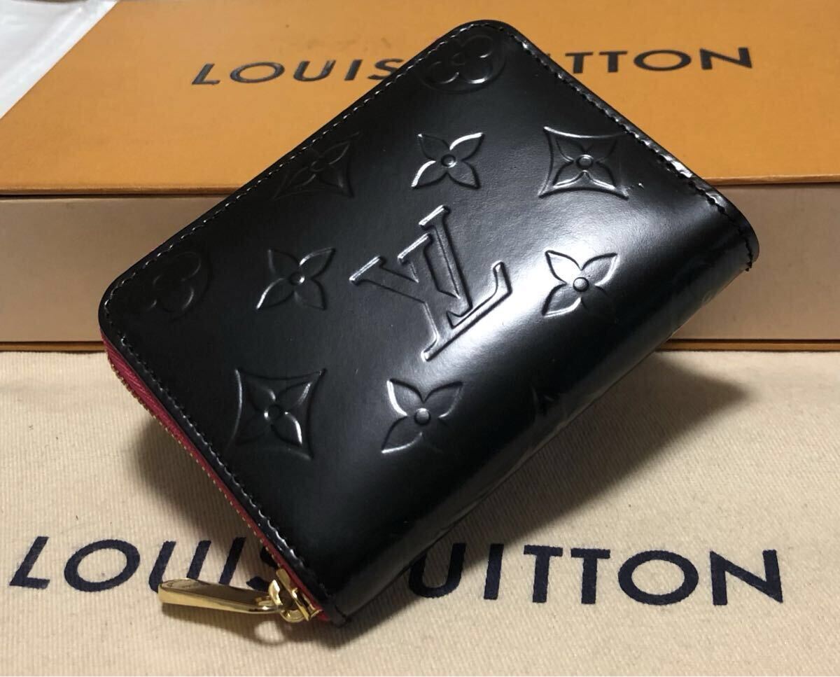 【美品】鑑定済み/ルイヴィトンLVヴェルニコインパース／シリアル番號TH3009