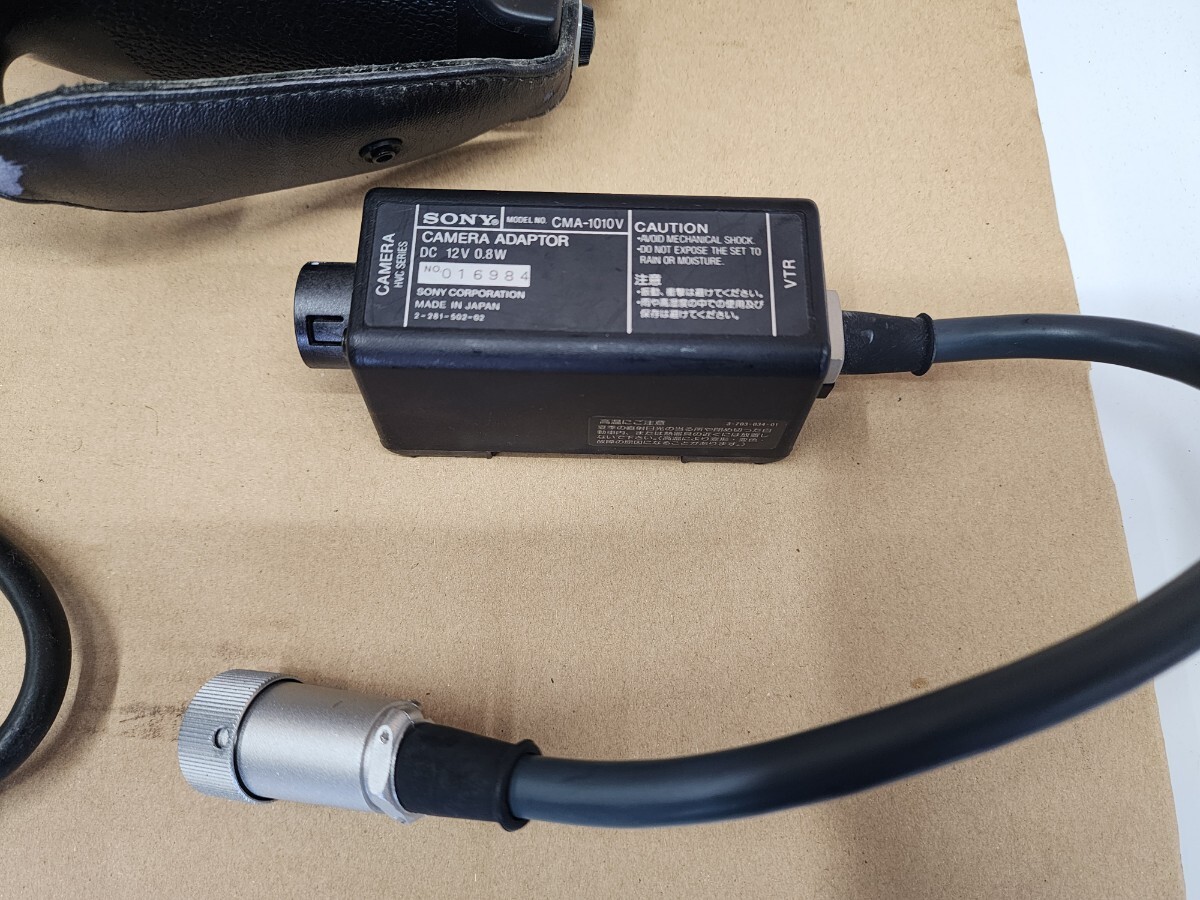 福岡県 ソニー HVC-F1 カラービデオカメラ ケース付き 動作未確認 ジャンク品 現(xiàn)狀