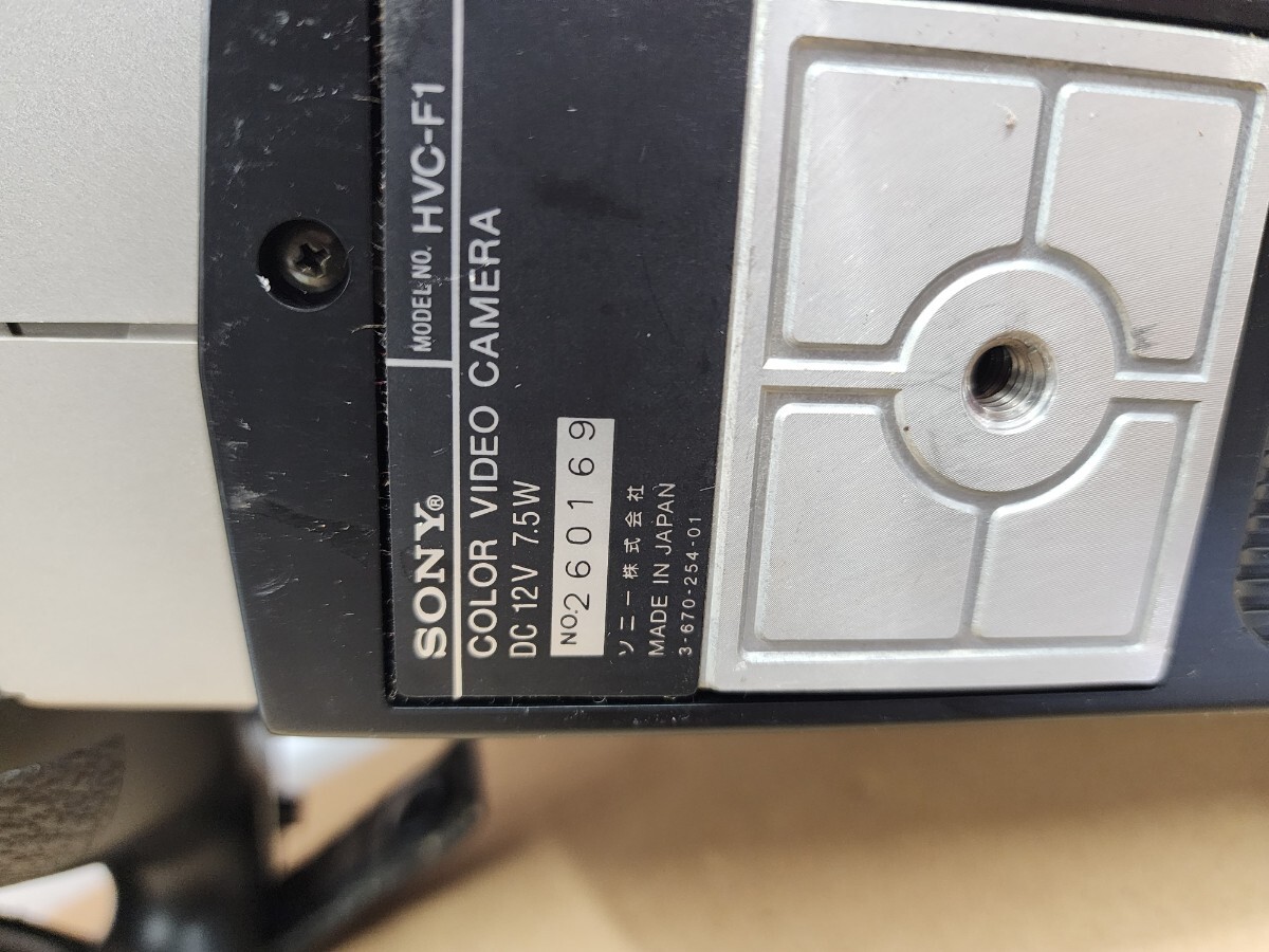 福岡県 ソニー HVC-F1 カラービデオカメラ ケース付き 動作未確認 ジャンク品 現(xiàn)狀