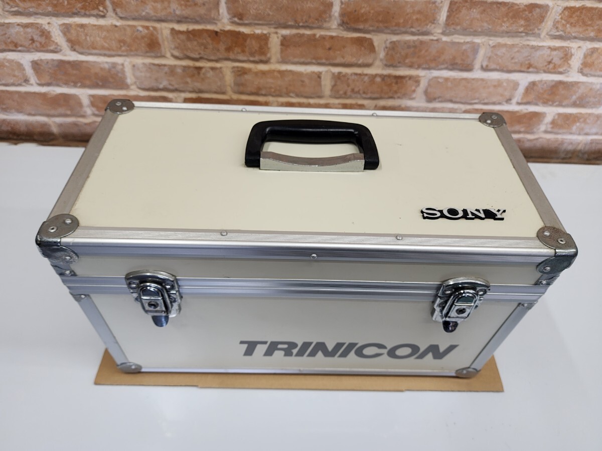 福岡県 ソニー HVC-F1 カラービデオカメラ ケース付き 動作未確認 ジャンク品 現(xiàn)狀