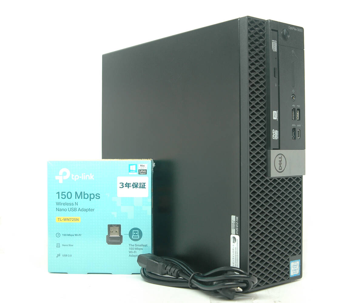Win11□■Core i7-8700/超大容量64GBメモリ/新品M.2 SSD-1TB+HDD-2TB!DELL OptiPlex 5060 SFF / MS Office2021 / Wi-Fi / USB3.1