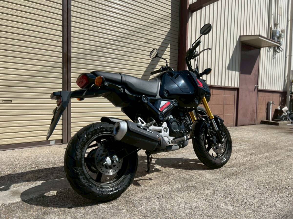 大坂発 堺市 ホンダ グロム 125 JC92 車體 実動 現(xiàn)狀販売 黒 ブラック HONDA GROM エンジン 始動 動畫あり 陸送 人気車 FI ABS