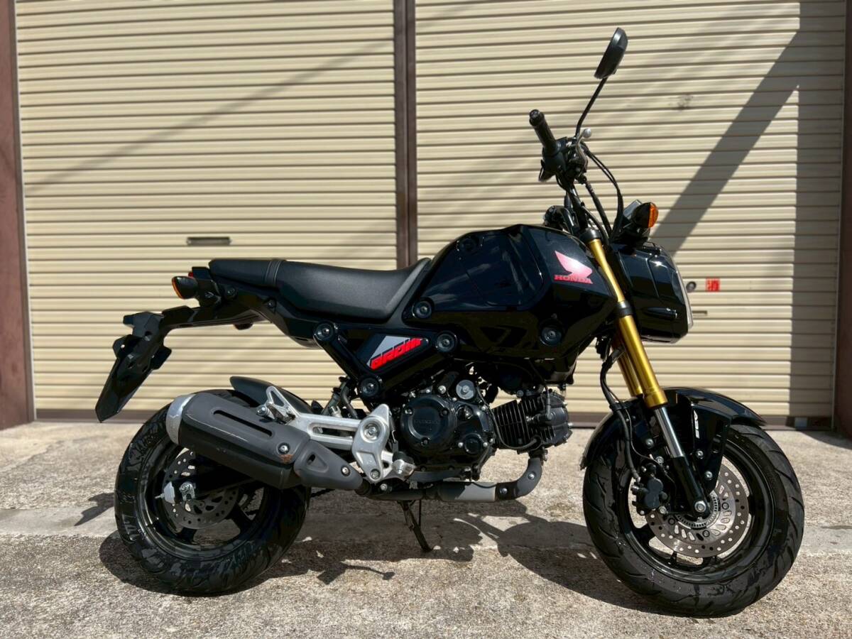 大坂発 堺市 ホンダ グロム 125 JC92 車體 実動 現(xiàn)狀販売 黒 ブラック HONDA GROM エンジン 始動 動畫あり 陸送 人気車 FI ABS