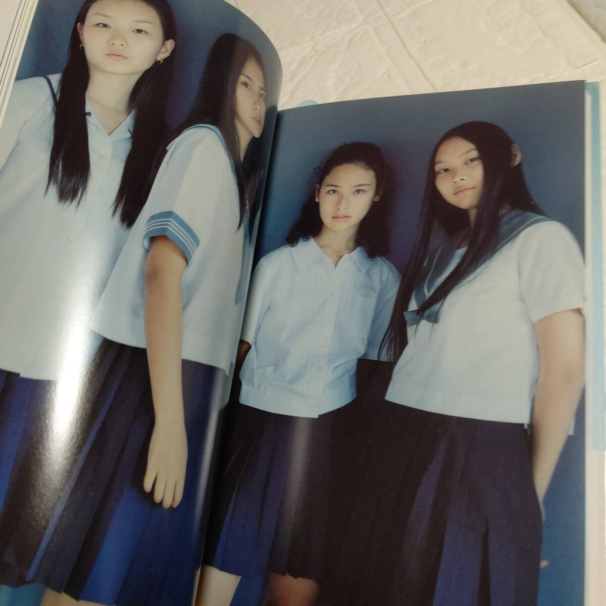 【直筆サイン本 希少 入手困難】初版 帯付き　スクールガール6×7 小林基行　夏服の天使たち　82人の記録　即決 送料無料 