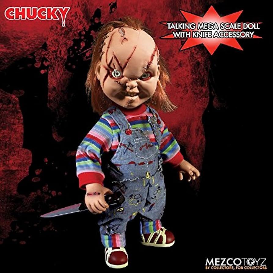 未開封品 チャイルドプレイ チャッキー 15インチ トーキング メガスケール フィギュア mezco toyz メズコ_画像1