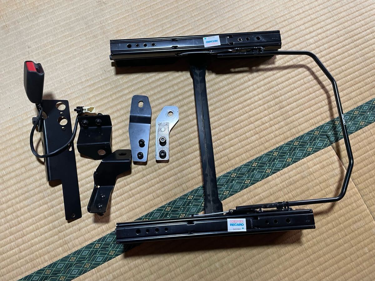 RECARO シートレール レカロ 運(yùn)転席 ベースフレーム ジムニー JB23 エルゴメド