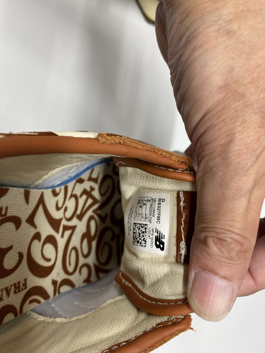 New Balance ニューバランススニーカー　FRANC MULLER×New Balance コラボ　26cm_画像5