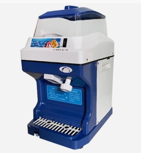 高品質(zhì)！業(yè)務(wù)用かき氷器電動かき氷機 電動5L大容量 200KG/H 300Ｗ 100Vアイスクラッシャー氷砕機電動ふわふわ とろ雪かき氷機