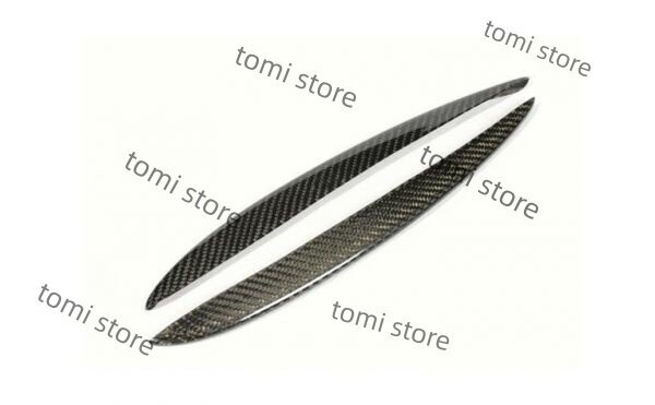  настоящий карбоновый BMW F10 5 серии 2010~2016 год противотуманные фары eye line ("реснички") 