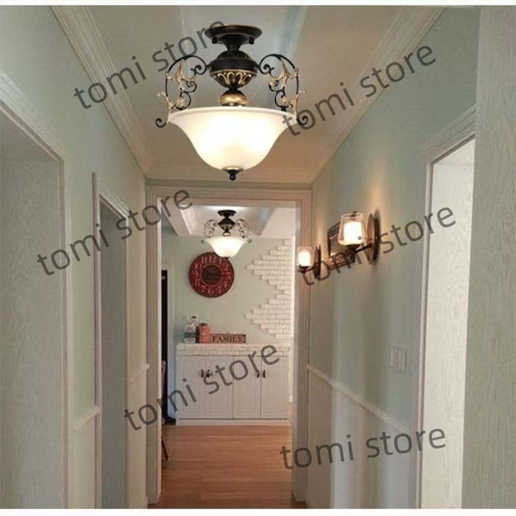 美品登場☆ペンダントライト レトロ シャンデリア おしゃれ ガラスシェード付き 照明器具 北歐