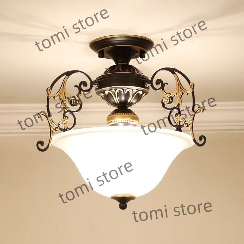 美品登場☆ペンダントライト レトロ シャンデリア おしゃれ ガラスシェード付き 照明器具 北歐