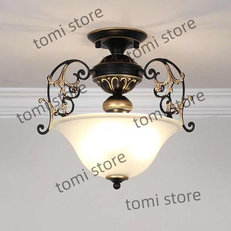 美品登場☆ペンダントライト レトロ シャンデリア おしゃれ ガラスシェード付き 照明器具 北歐