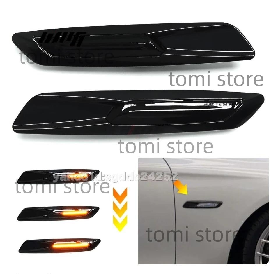  бесплатная доставка BMW F10 F11 528i 528iX 535i 2011~2013 год LED боковой крыло свет указатель поворота свет левый правый 2 шт 