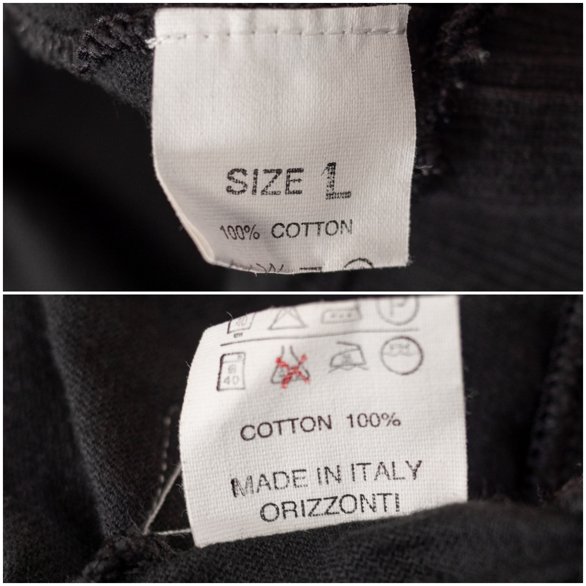 Panzeri パンツェリ イタリア製 高級 シャツ オリゾンティ Denime ドゥニームにて購入_画像8