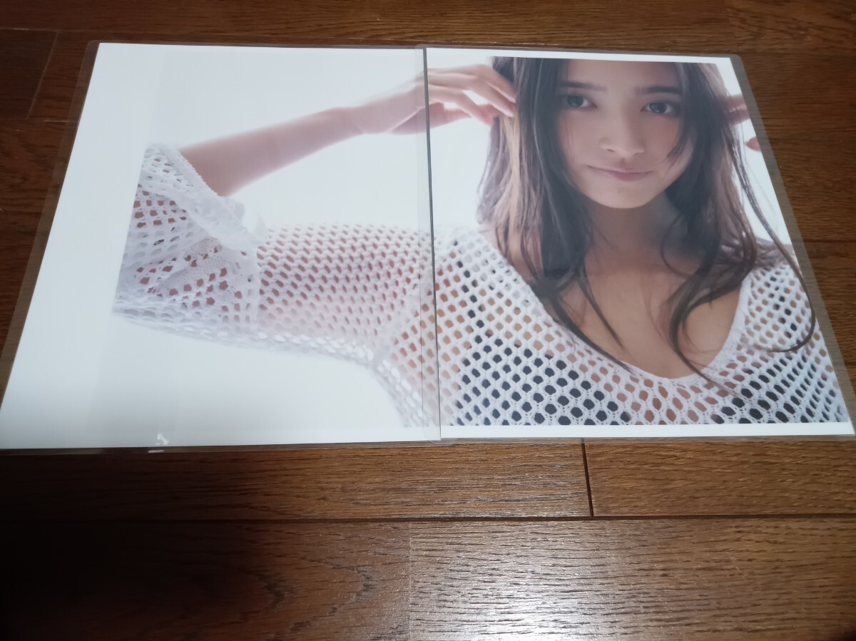 ★厚手ラミネート加工 150μ 切り抜き★ 井上和 乃木坂46 6ページ A4変サイズ 2_画像2