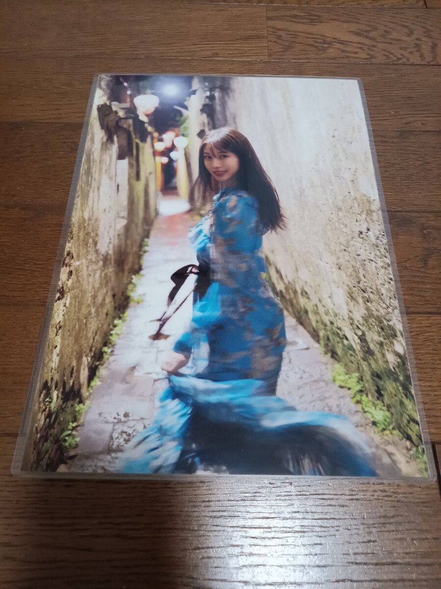 ★厚手ラミネート加工 150μ 切り抜き★ 牧野真莉愛 6ページ A4サイズ 5_画像3