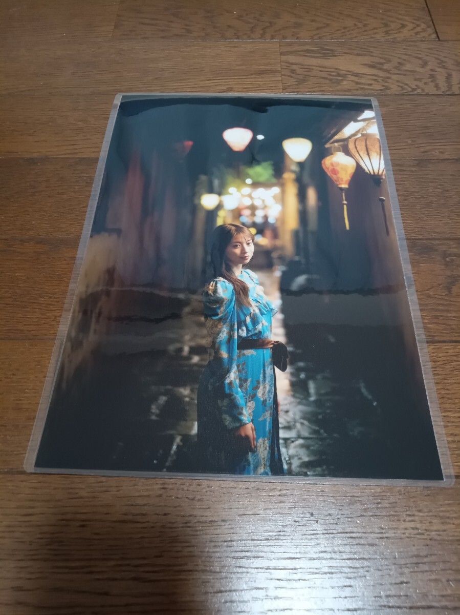 ★厚手ラミネート加工 150μ 切り抜き★ 牧野真莉愛 6ページ A4サイズ 5_画像6