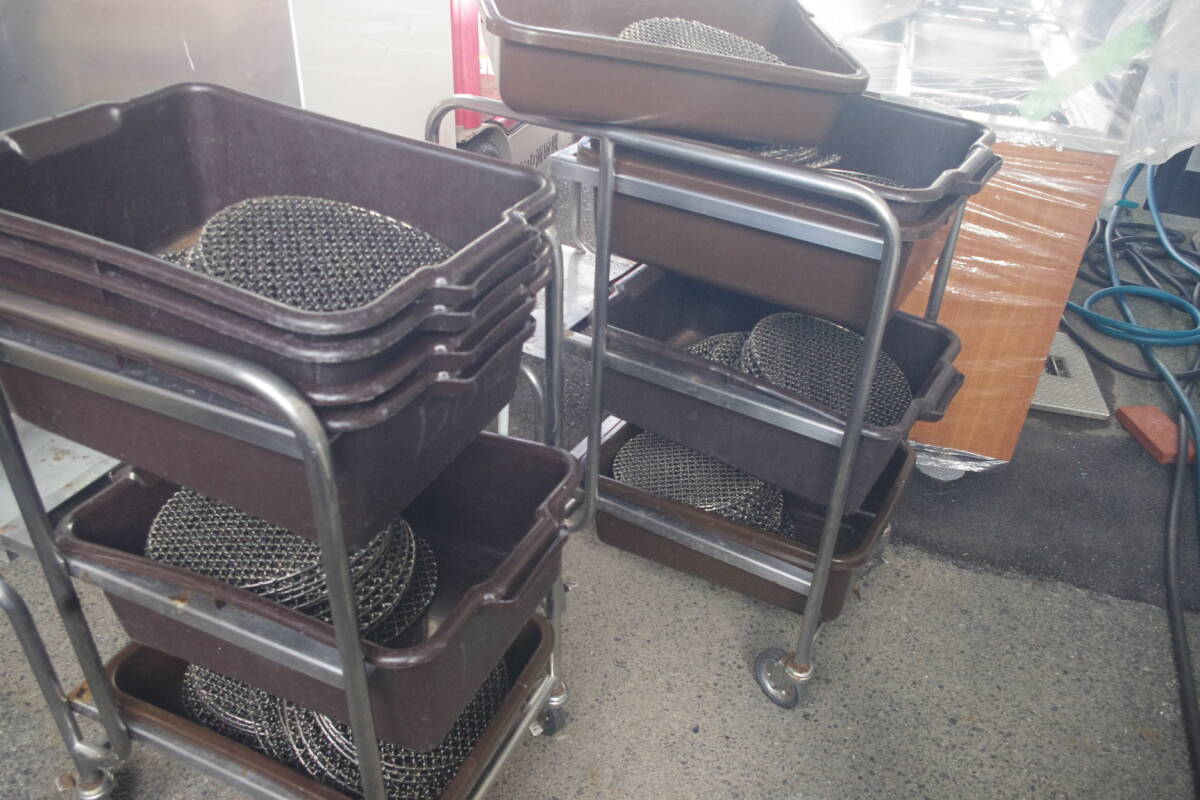 シンポ　無煙ロースターパーツ　丸あみ　中古