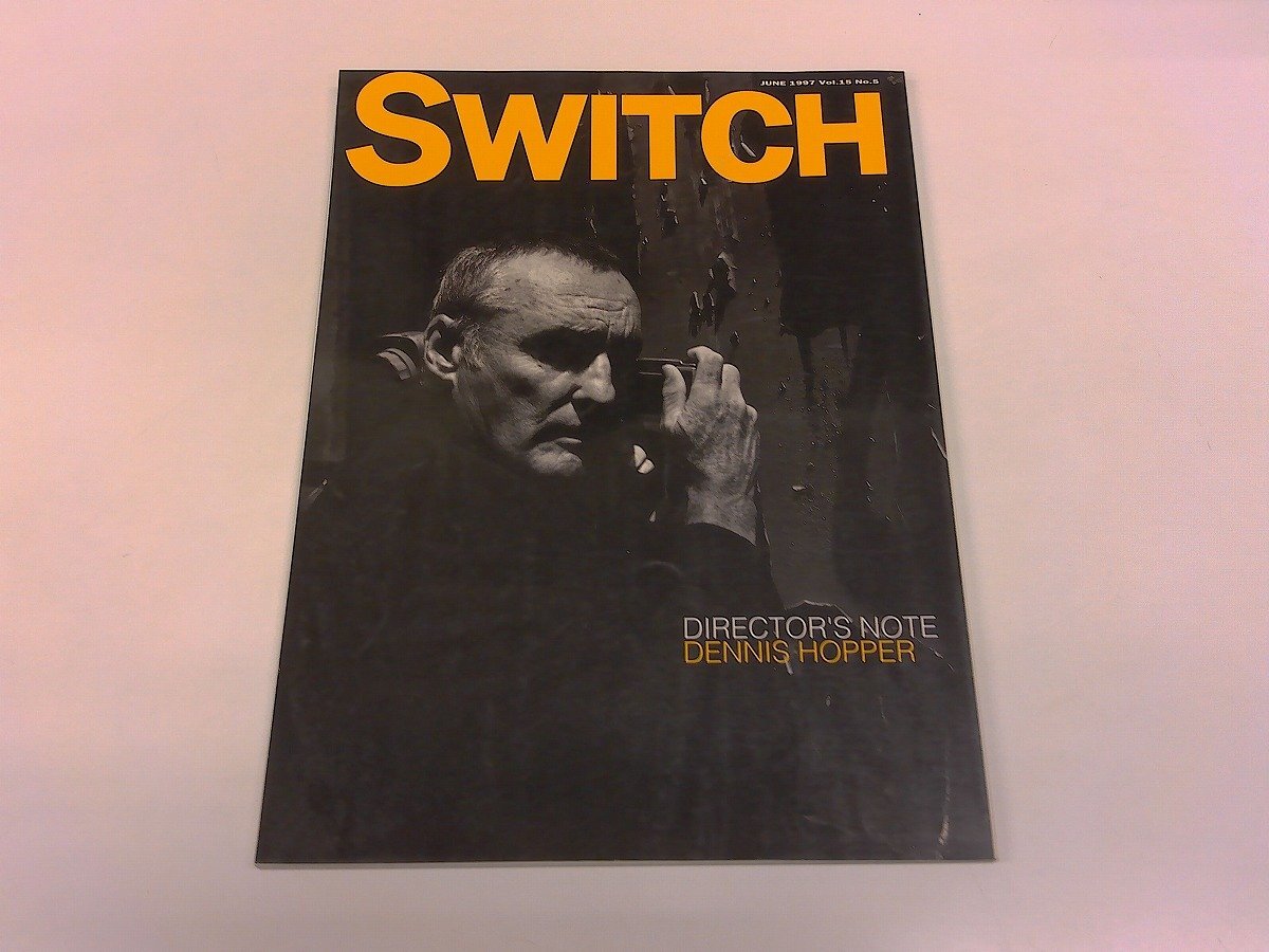 2509WO●SWITCH スイッチ 1997.6●特集: デニス・ホッパー/ピーター・グリーナウェイ/田口トモロヲ/光石研/町田康/渡部篤郎●映画_画像1