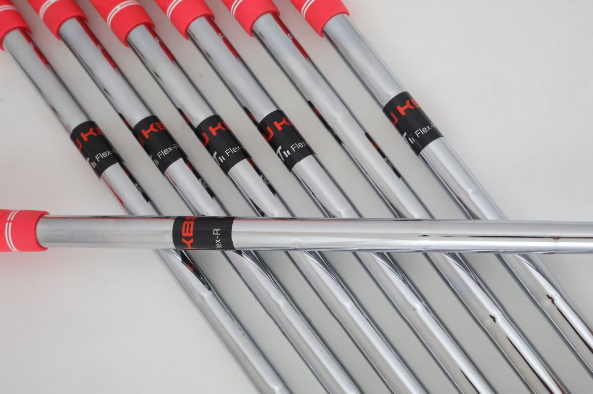 ●激レア！CRAZY★クレイジー　PROTO TYPEアイアン　7本セット　KBS TOURスチール　R（80452