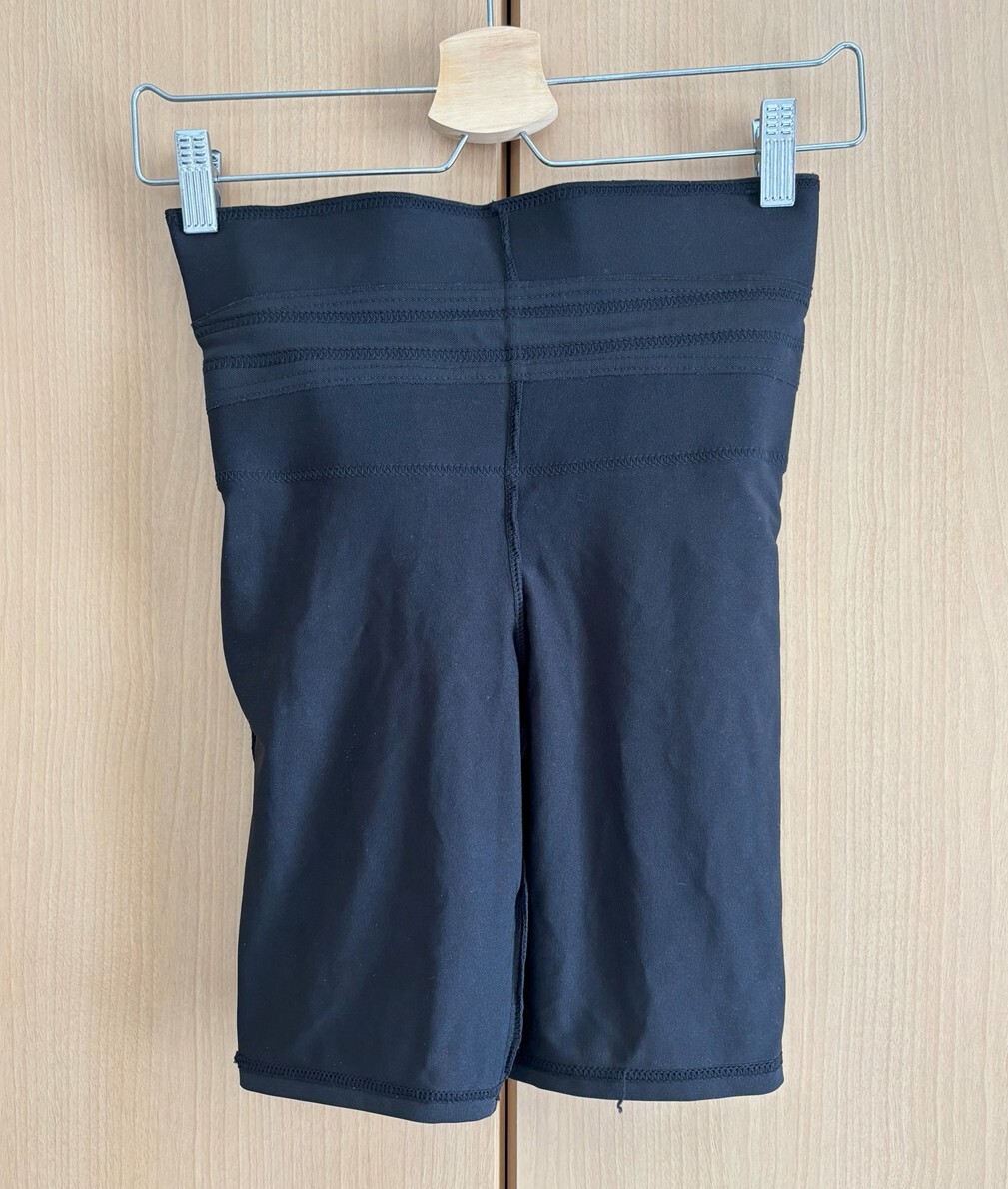 ☆【助野】ガードル 補(bǔ)正下著 美腹 ボディメイク ハイウエスト 引き締め スパッツ サポートレギンス ブラック ３分丈 M～L☆