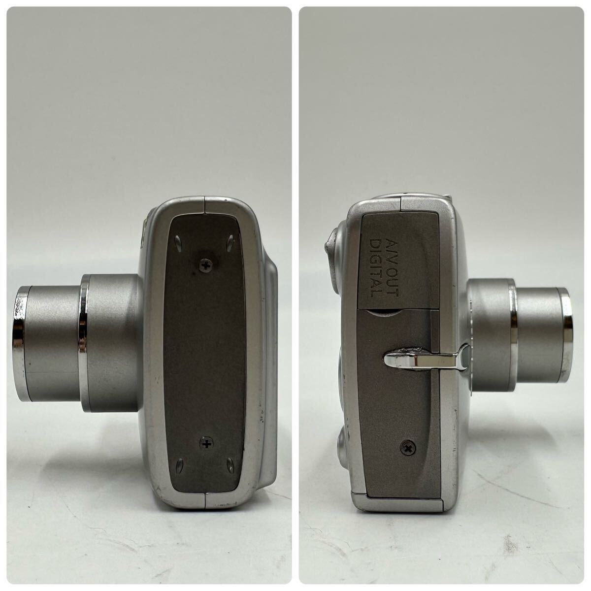 動作品 Canon キヤノン IXY DIGITAL 600 PC1114 コンパクトデジタルカメラ シルバー 充電器あり 元箱、説明書、ケースあり 中古品 現(xiàn)狀品