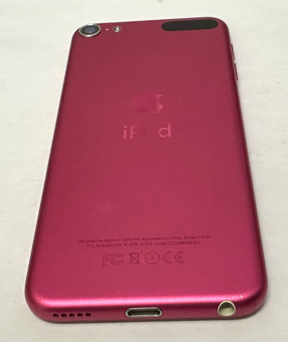 1円～【中古/美品/初期化済】iPod touch 第6世代 579C-A1574 ピンク 32GB