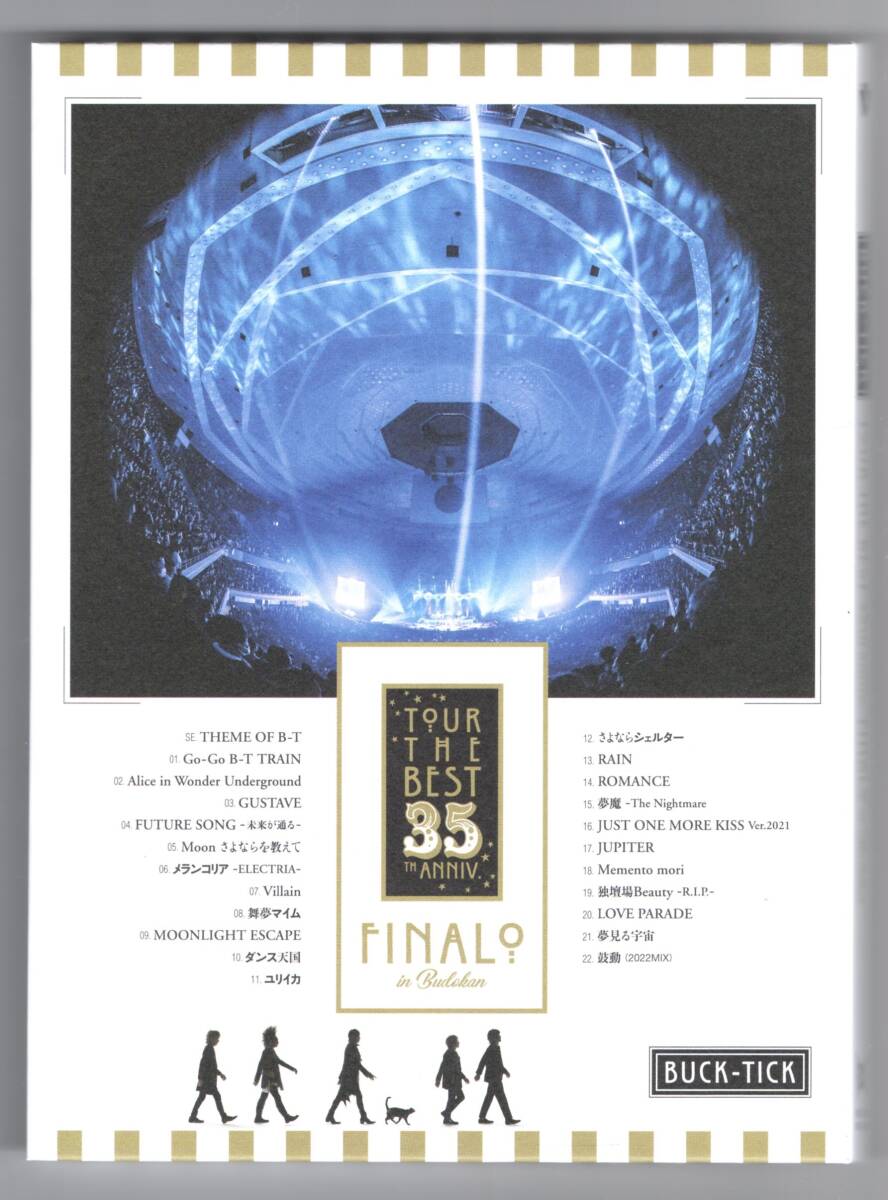 BUCK-TICK『TOUR BEST 35th Anniv.Finalo in Budokan』Blu-ray DVD+2SHM-CD+Photobook