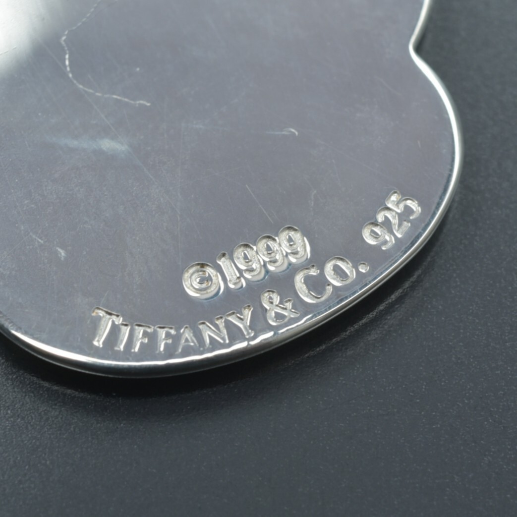磨き済/美品 ティファニー キーリング SV 925 肉球 総重量13.2g シルバー キーホルダー TIFFANY&Co. アクセサリー チャーム#N※0717-46/k.b