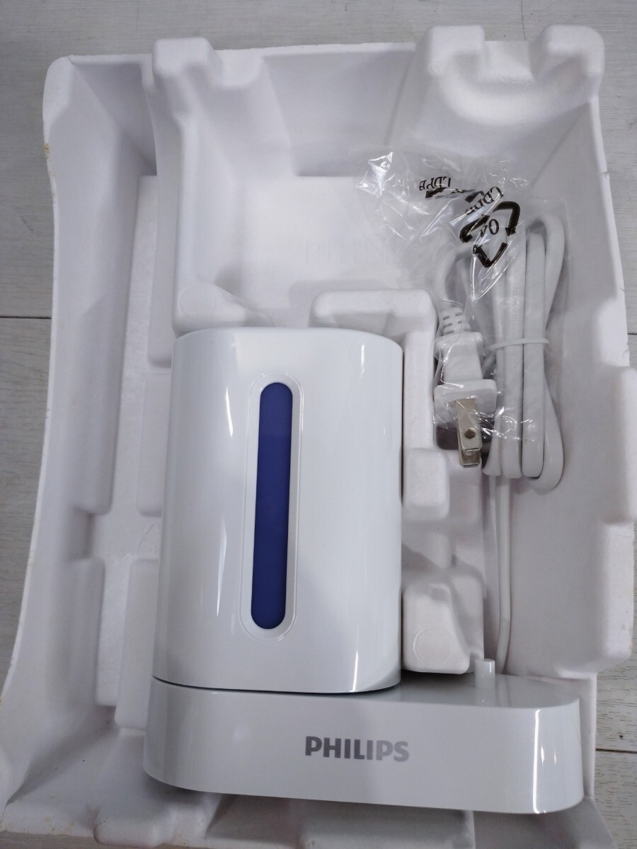 「送料無料」○ PHILIPS フィリップス ソニッケアー イージークリーン 電動歯ブラシ HX6531 ホワイト 箱開封済 長期保管品 未使用品