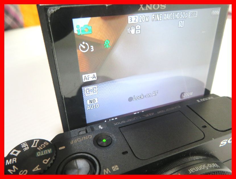 SONY ソニー RX100V DSC-RX100M5 カメラ 海外仕様 中古 2509★Dム-0146★