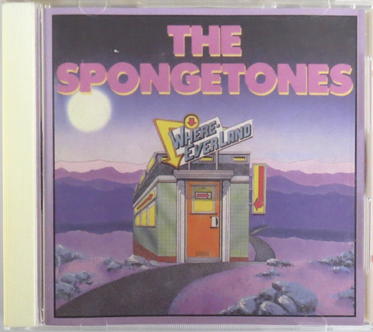 THE SPONGETONES / WHERE-EVER-LAND / PPCD 52710 US盤［スポンジトーンズ、POWER POP］中古CD_画像1