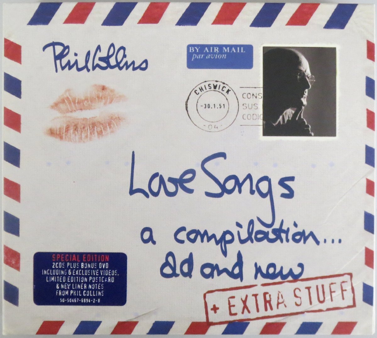 PHIL COLLINS / LOVE SONGS - SPECIAL EDITION / 2CD+DVD 輸入盤(pán) ［フィル?コリンズ、GENESIS］